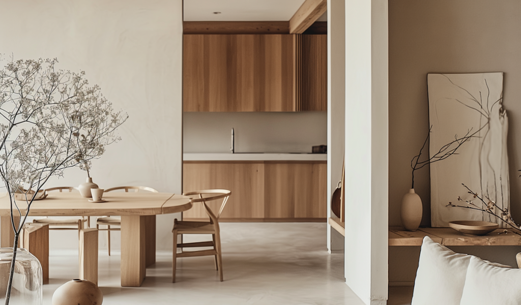 Modern Minimalist Living Space